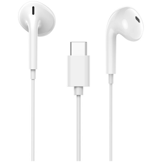 Canyon SEP-6 Type-C Hi-Res Earphones - White