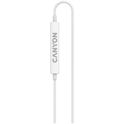 Canyon SEP-6 Type-C Hi-Res Earphones - White
