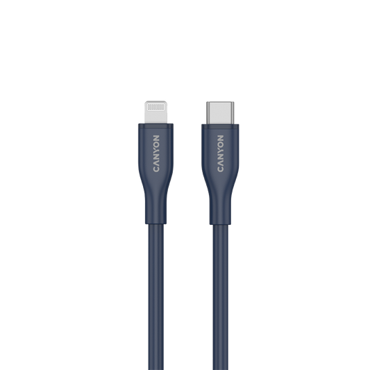 Canyon Lightning Cable C-L 60W MFI 1M - Blue