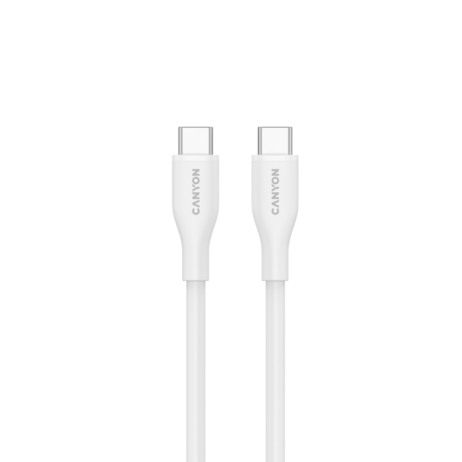 Canyon USB-C Cable CC60SC10 C-C 60W 1M - White