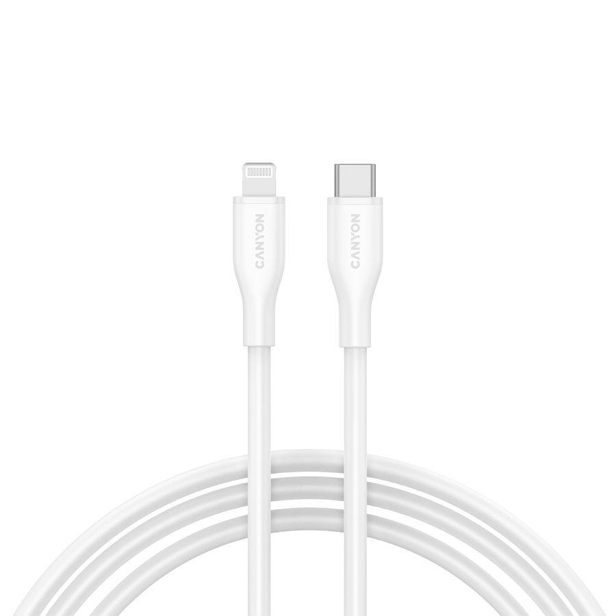 Canyon Lightning Cable MFI 1M - White