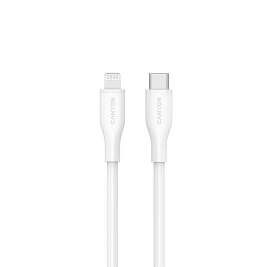 Canyon Lightning Cable MFI 1M - White