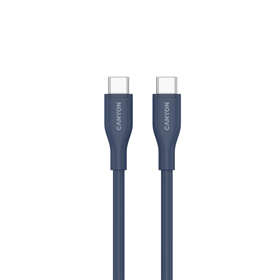 Canyon USB-C Cable CC60SC10 C-C 60W 1M - Dark Blue