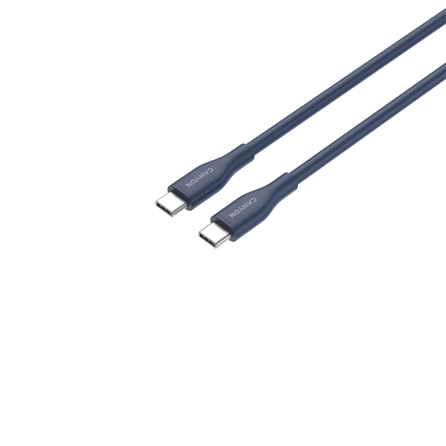 Canyon USB-C Cable CC60SC10 C-C 60W 1M - Dark Blue
