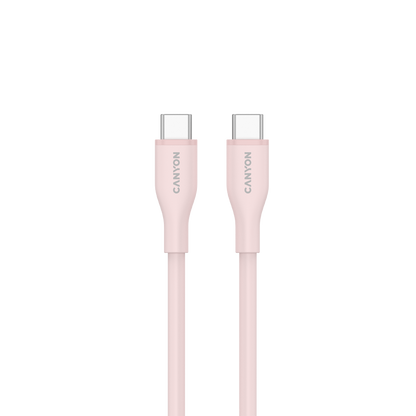 Canyon USB-C Cable CC60SC10 C-C 60W 1M - Pink Sand