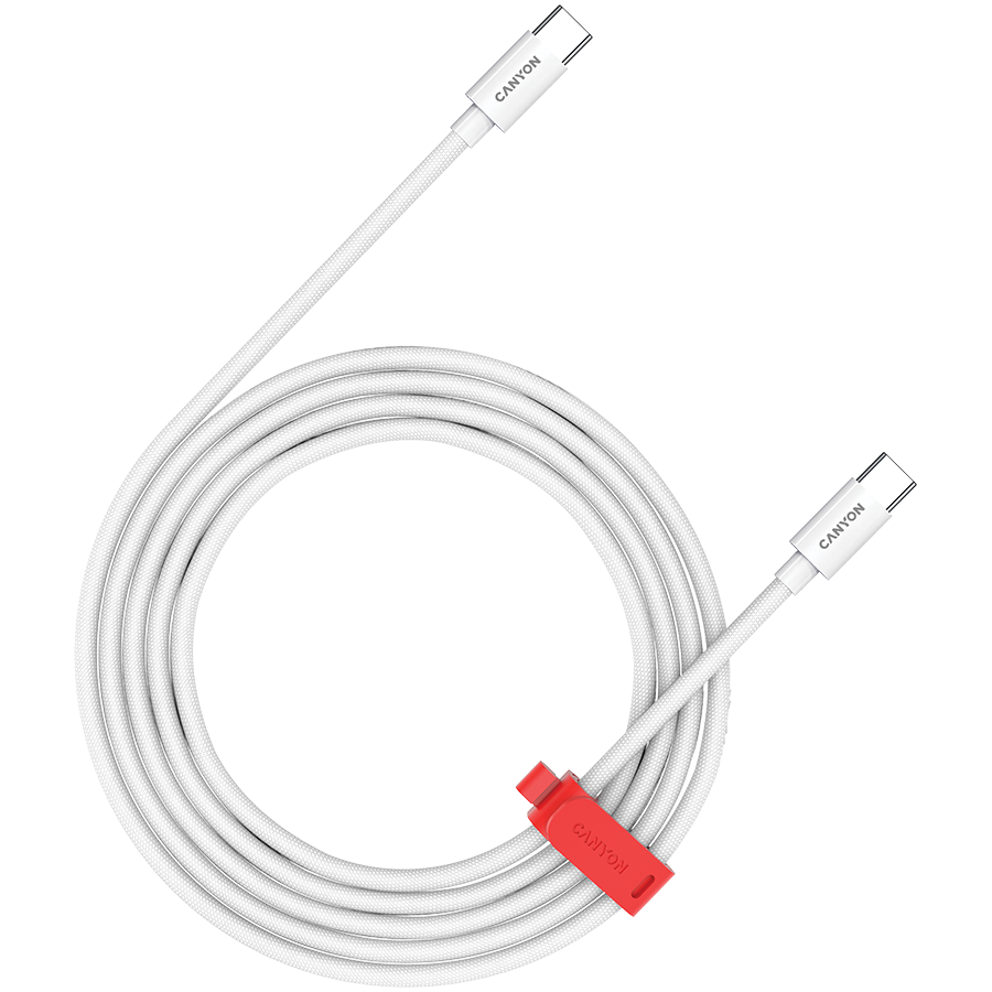 Canyon USB-C to USB-C 60W 2M - White