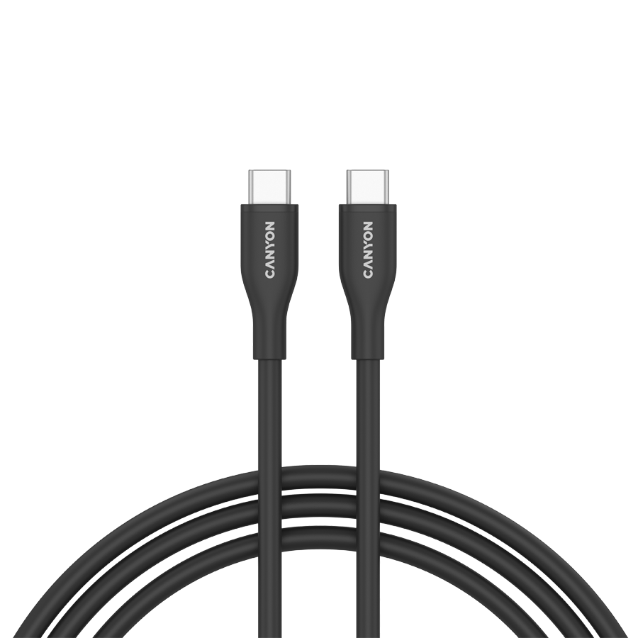 Canyon USB-C Cable CC60SC10 C-C 60W 1M- Black