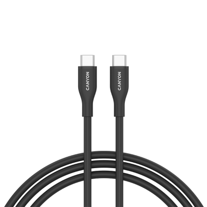 Canyon USB-C Cable CC60SC10 C-C 60W 1M- Black