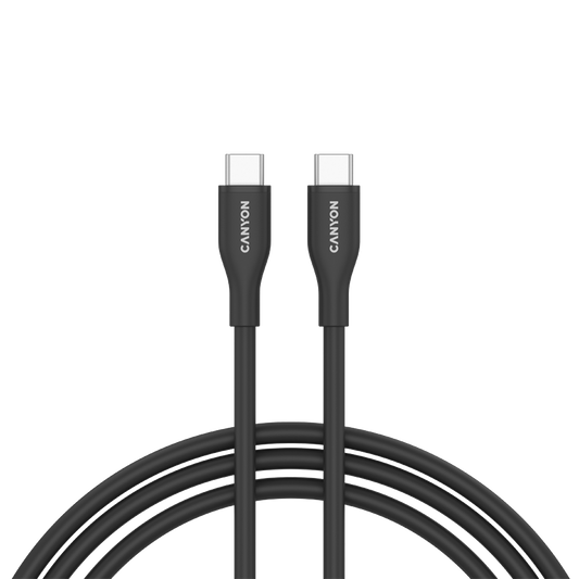 Canyon USB-C Cable CC60SC10 C-C 60W 1M- Black