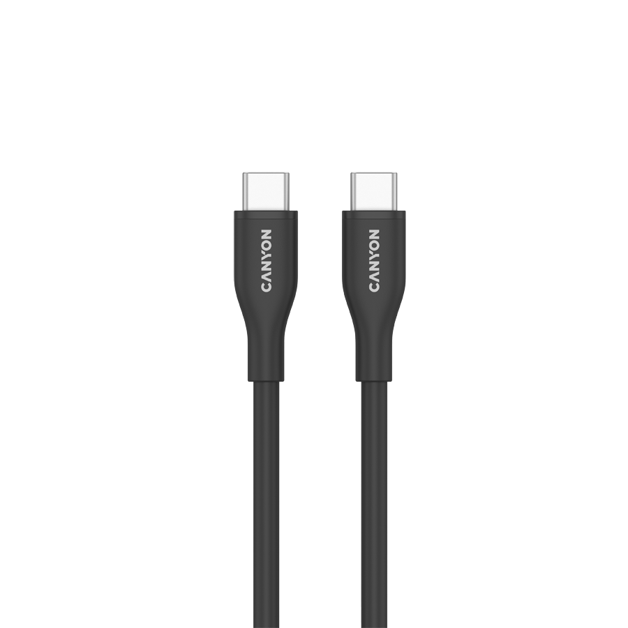 Canyon USB-C Cable CC60SC10 C-C 60W 1M- Black