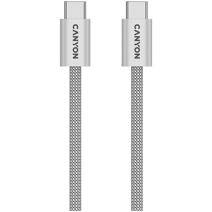Canyon USB-C to USB-C 60W 1M - Light Grey