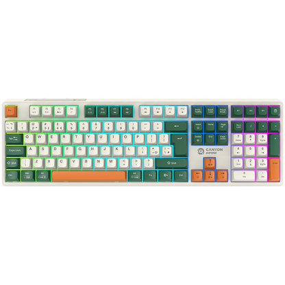 Canyon Wireless Mechanical Keyboard Shadder GKW-11 - White