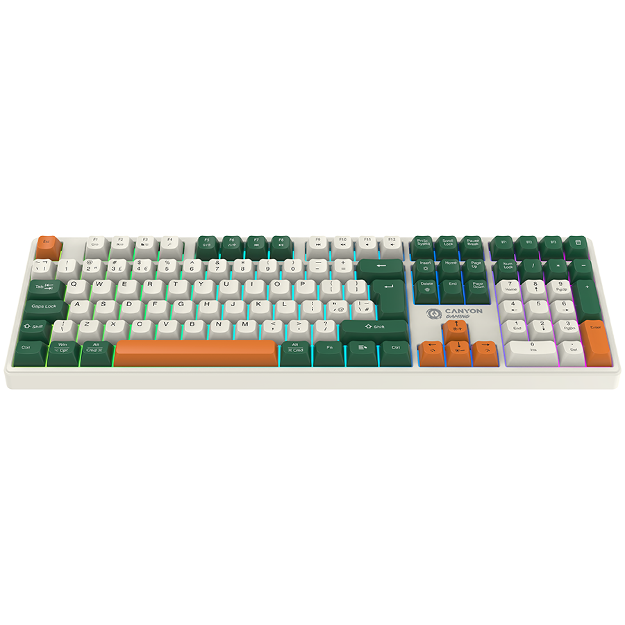 Canyon Wireless Mechanical Keyboard Shadder GKW-11 - White