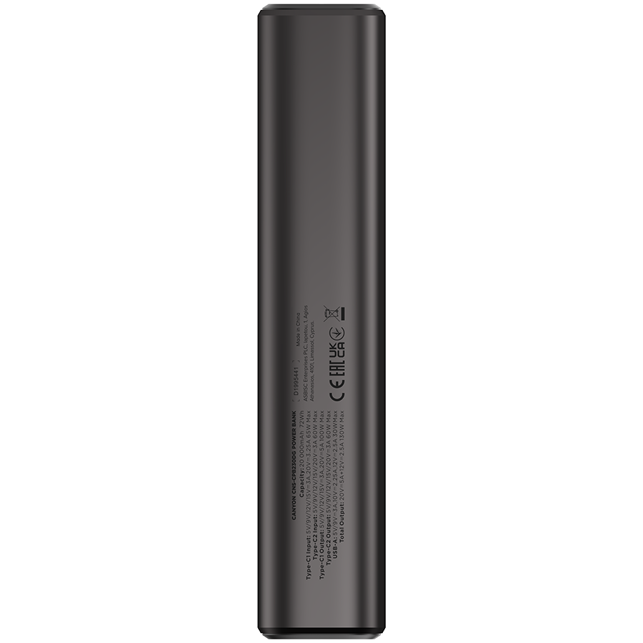 Canyon Power Bank OnPower 230 - Dark Grey