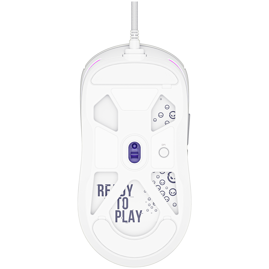 Lorgar Wireless Gaming Mouse Advanced MSA10 - White