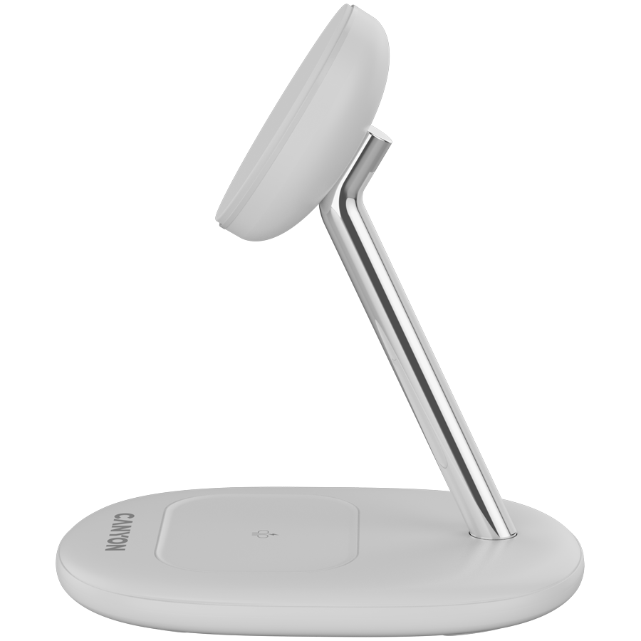 Canyon WCS-205 15W Qi2 2-in-1 Wireless Charger - White