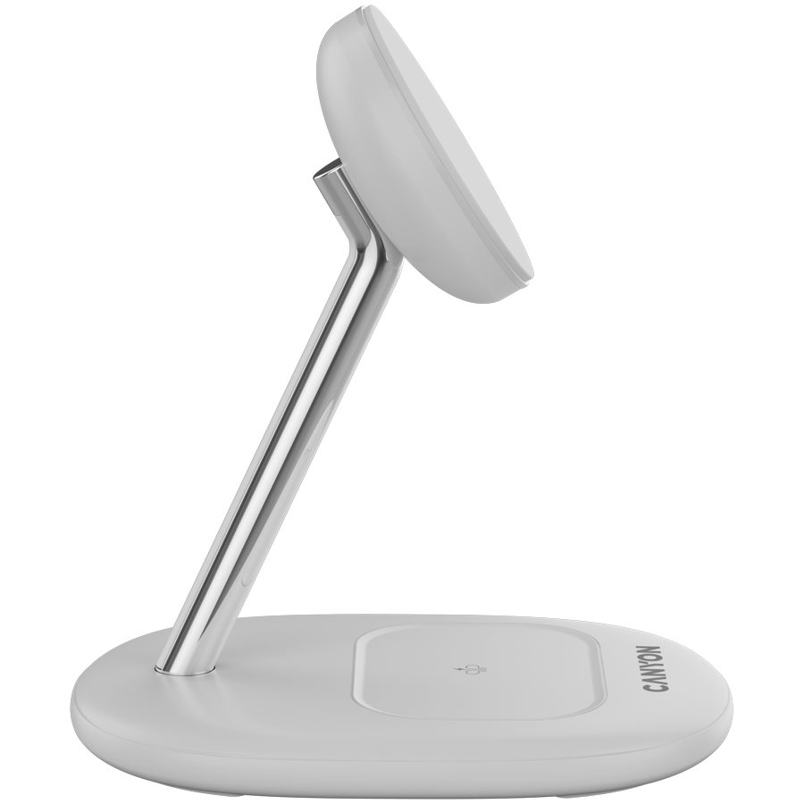 Canyon WCS-205 15W Qi2 2-in-1 Wireless Charger - White
