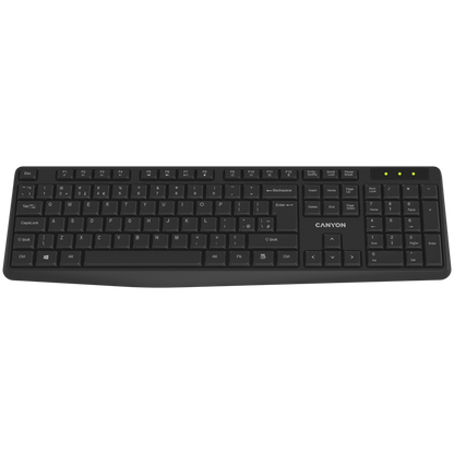 Canyon KB-W01 Wireless Keyboard - Black