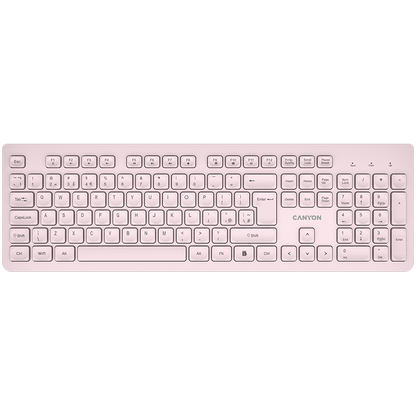 Canyon Silent Wireless Keyboard HKB-W01 - Beige