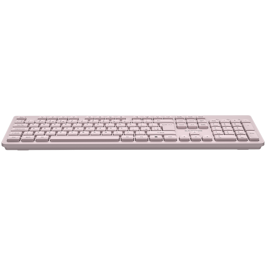 Canyon Silent Wireless Keyboard HKB-W01 - Beige