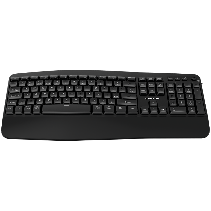 Canyon HKB-W6 Wireless Keyboard - Black