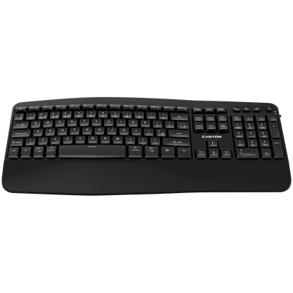 Canyon HKB-W6 Wireless Keyboard - Black