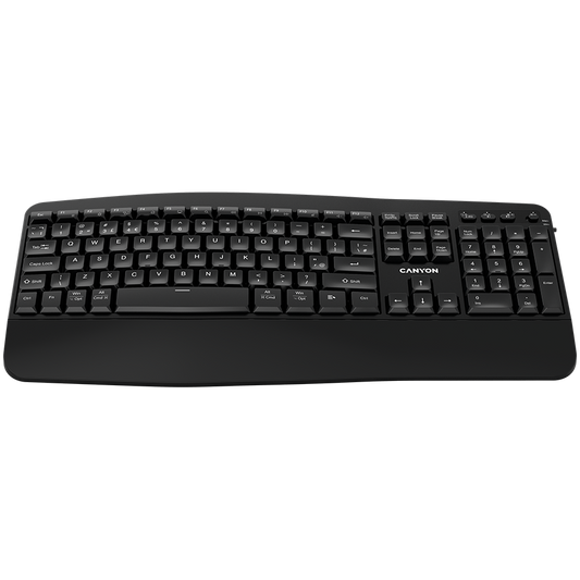 Canyon HKB-W6 Wireless Keyboard - Black