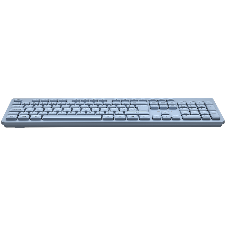 Canyon Silent Wireless Keyboard HKB-W01 - Blue