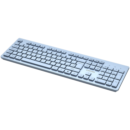 Canyon Silent Wireless Keyboard HKB-W01 - Blue