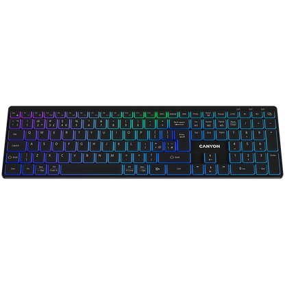 Canyon Wireless Keyboard HKB-W11 - Black