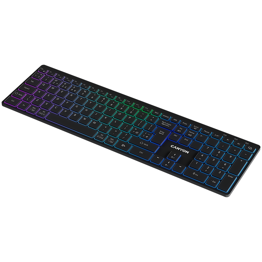 Canyon Wireless Keyboard HKB-W11 - Black