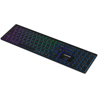 Canyon Wireless Keyboard HKB-W11 - Black