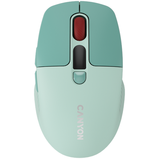 Canyon Silent Dual Mode Wireless Mouse MW-26 - Green