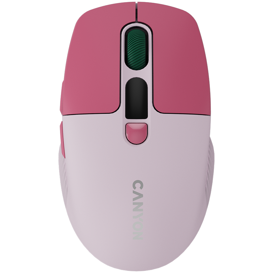 Canyon Silent Dual Mode Wireless Mouse MW-26 - Pink