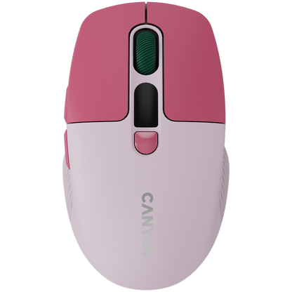 Canyon Silent Dual Mode Wireless Mouse MW-26 - Pink