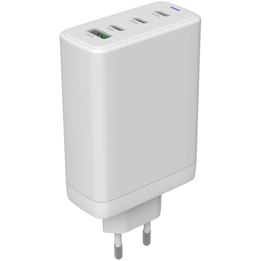 Canyon CU140ACC GaN 150W USB-C/USB-A Charger - White