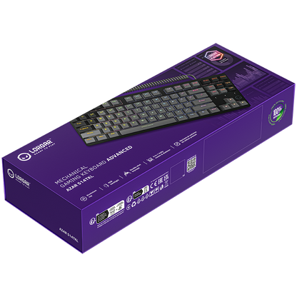 Lorgar Azar 514TKL Gaming Keyboard - Black