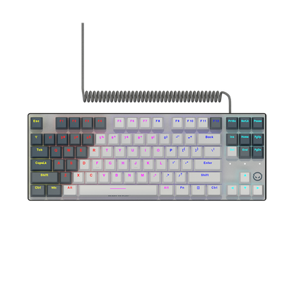 Lorgar Azar 514TKL Gaming Keyboard - White