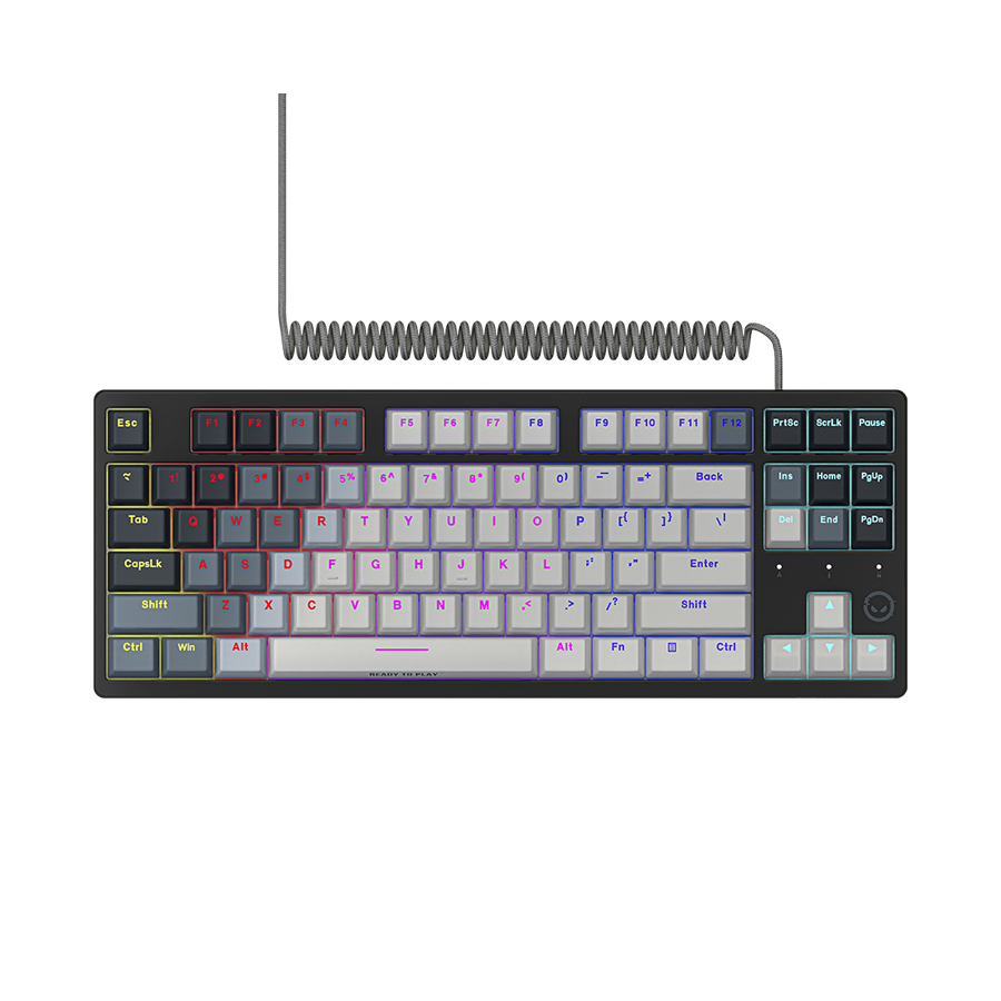 Lorgar Azar 514TKL Gaming Keyboard - White