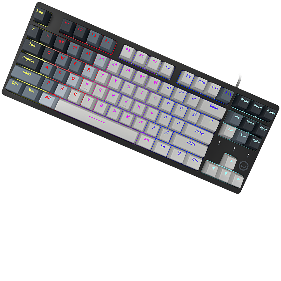 Lorgar Azar 514TKL Gaming Keyboard - White