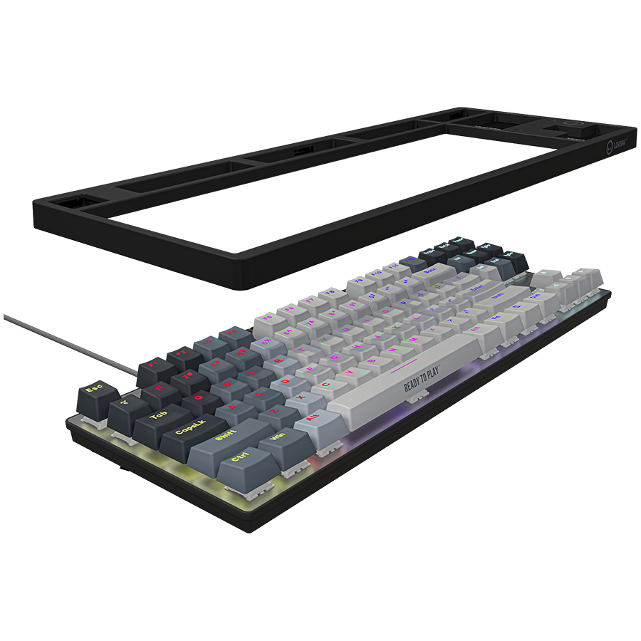 Lorgar Azar 514TKL Gaming Keyboard - White