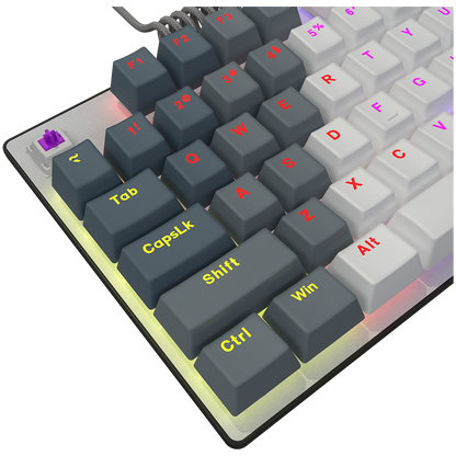 Lorgar Azar 514TKL Gaming Keyboard - White