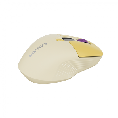 Canyon Silent Dual Mode Wireless Mouse MW-26 - Yellow
