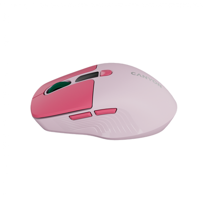 Canyon Silent Dual Mode Wireless Mouse MW-26 - Pink