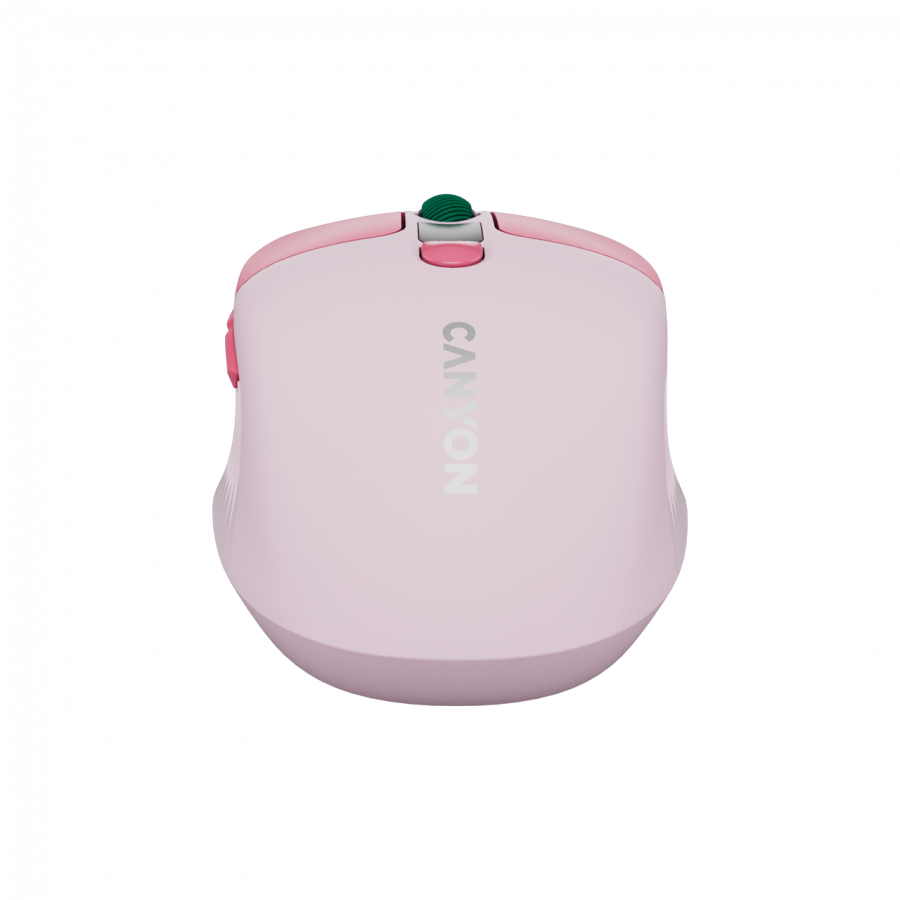 Canyon Silent Dual Mode Wireless Mouse MW-26 - Pink