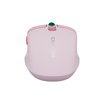 Canyon Silent Dual Mode Wireless Mouse MW-26 - Pink