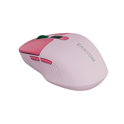 Canyon Silent Dual Mode Wireless Mouse MW-26 - Pink