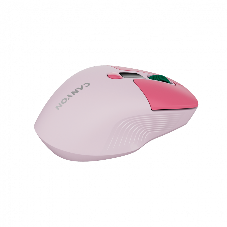 Canyon Silent Dual Mode Wireless Mouse MW-26 - Pink
