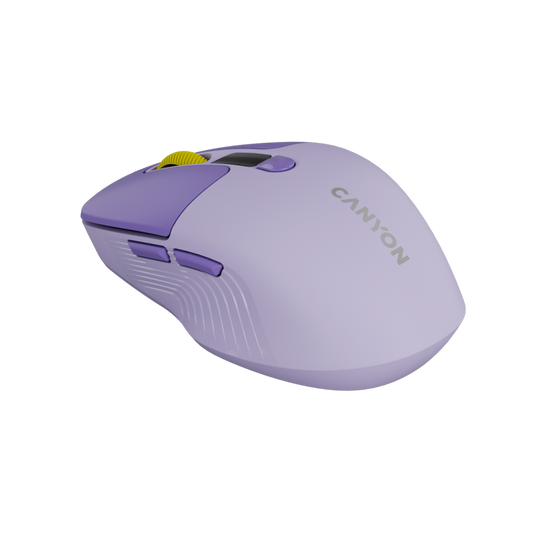 Canyon Silent Dual Mode Wireless Mouse MW-26 - Violet