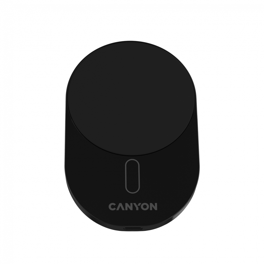 Canyon OnGrip 105 15W Qi2 Wireless Car Charger - Black